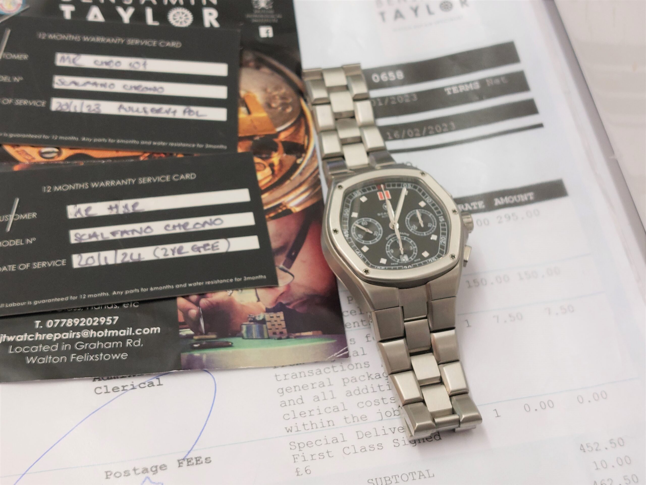 Scalfaro Porto Cervo automatic chronograph a watch for the pro watch enthusiast - Image 10