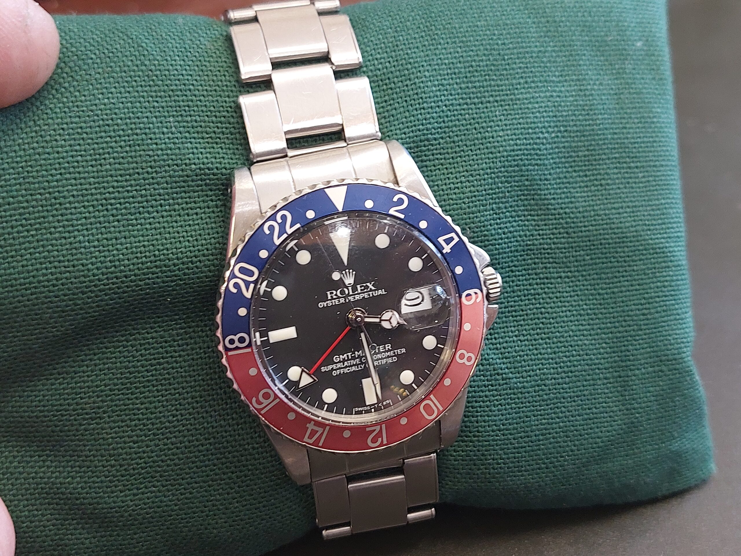 Rolex GMT master Pepsi 1961 PAN AM Eagle beak with full set ( A rare watch ) - Image 12