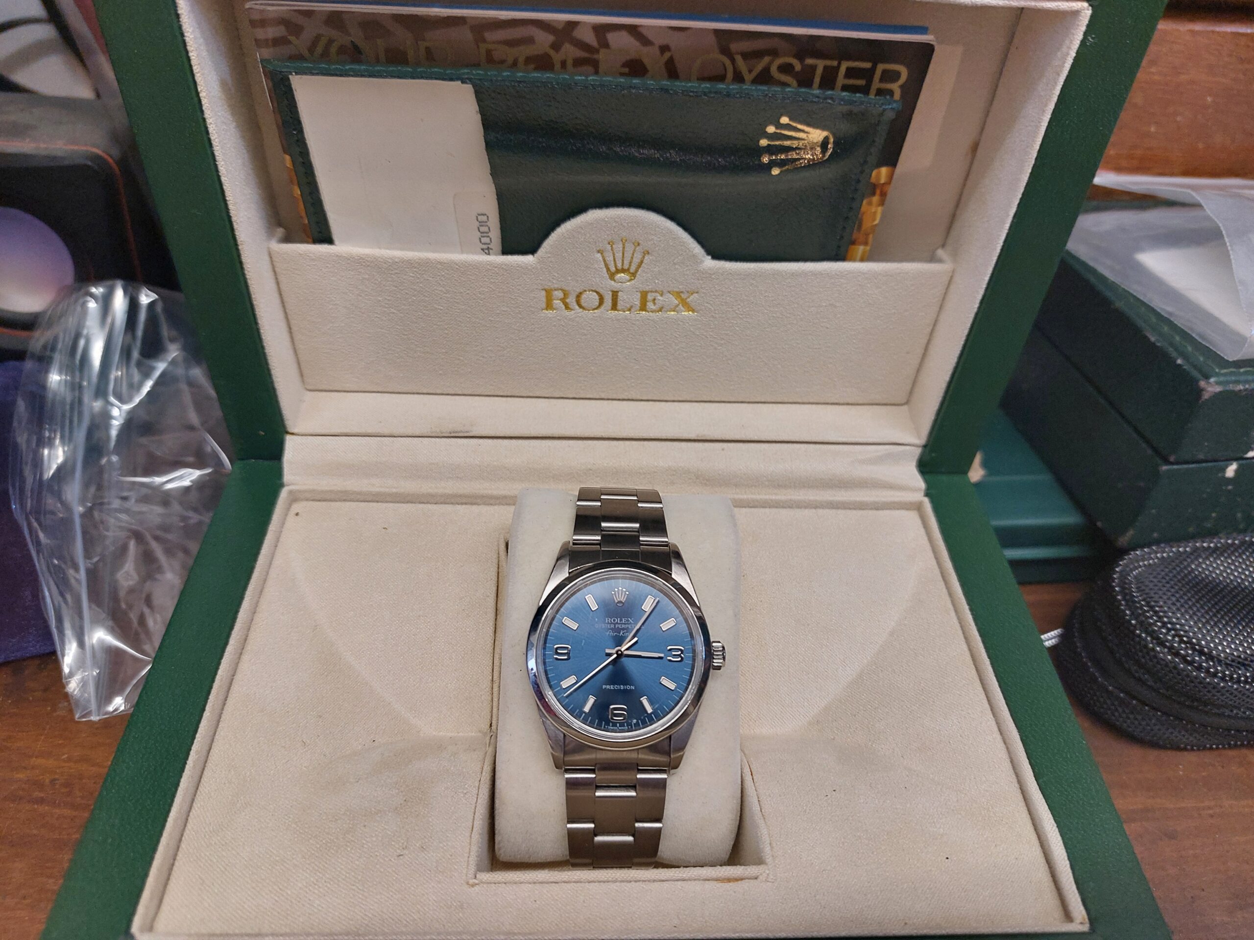 Rolex 1400 Oyster perpetual Air King ( lovely watch with original papers )