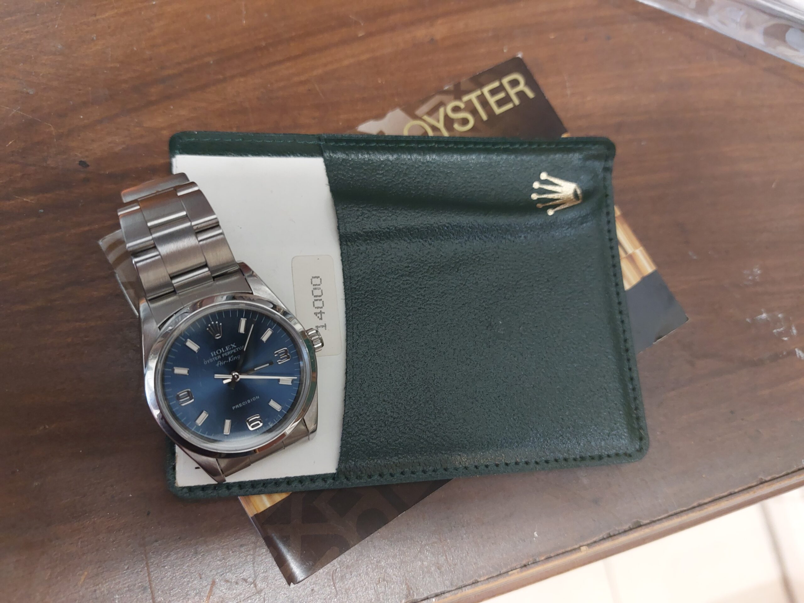 Rolex 1400 Oyster perpetual Air King ( lovely watch with original papers ) - Image 2