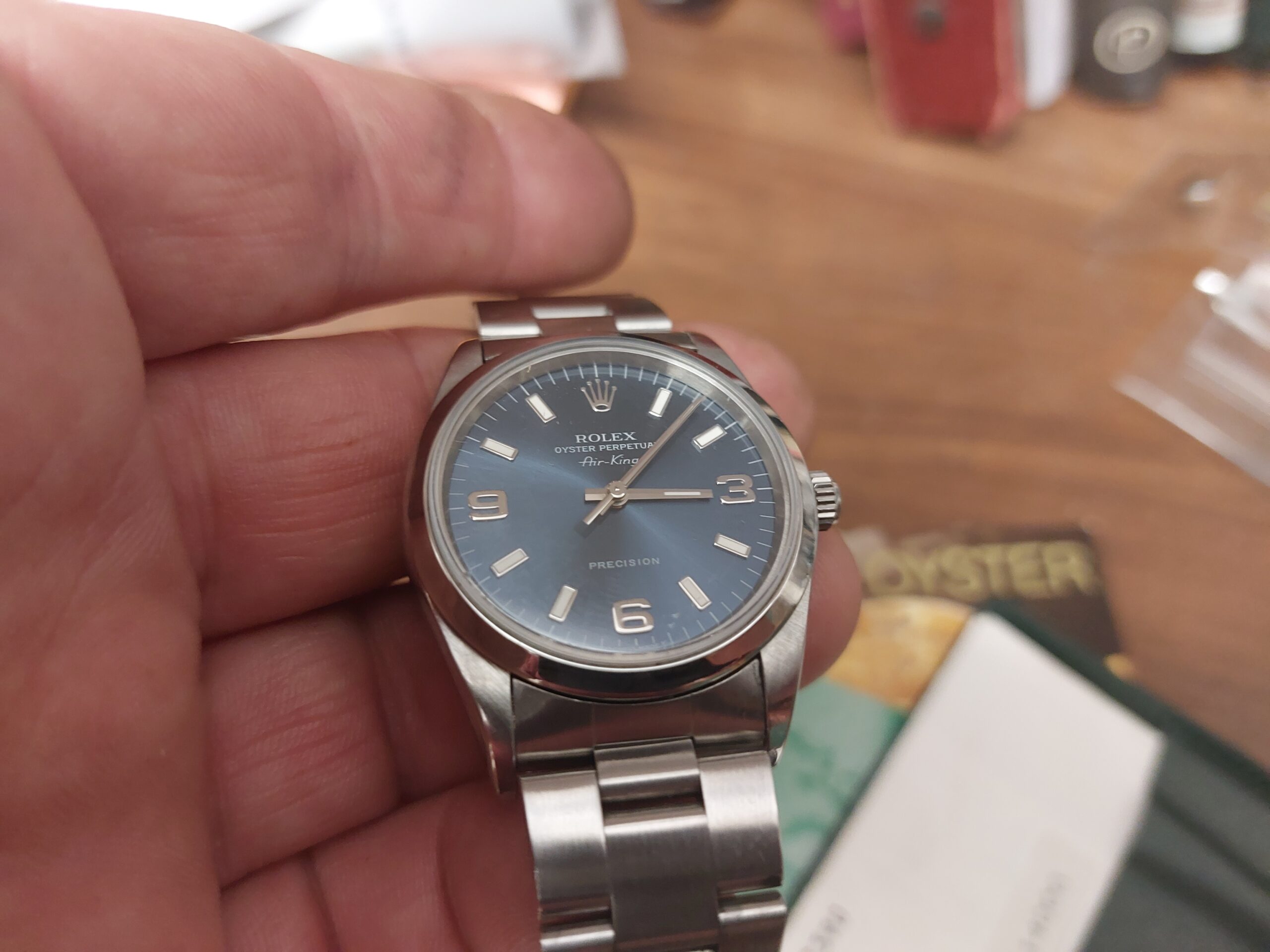 Rolex 1400 Oyster perpetual Air King ( lovely watch with original papers ) - Image 7