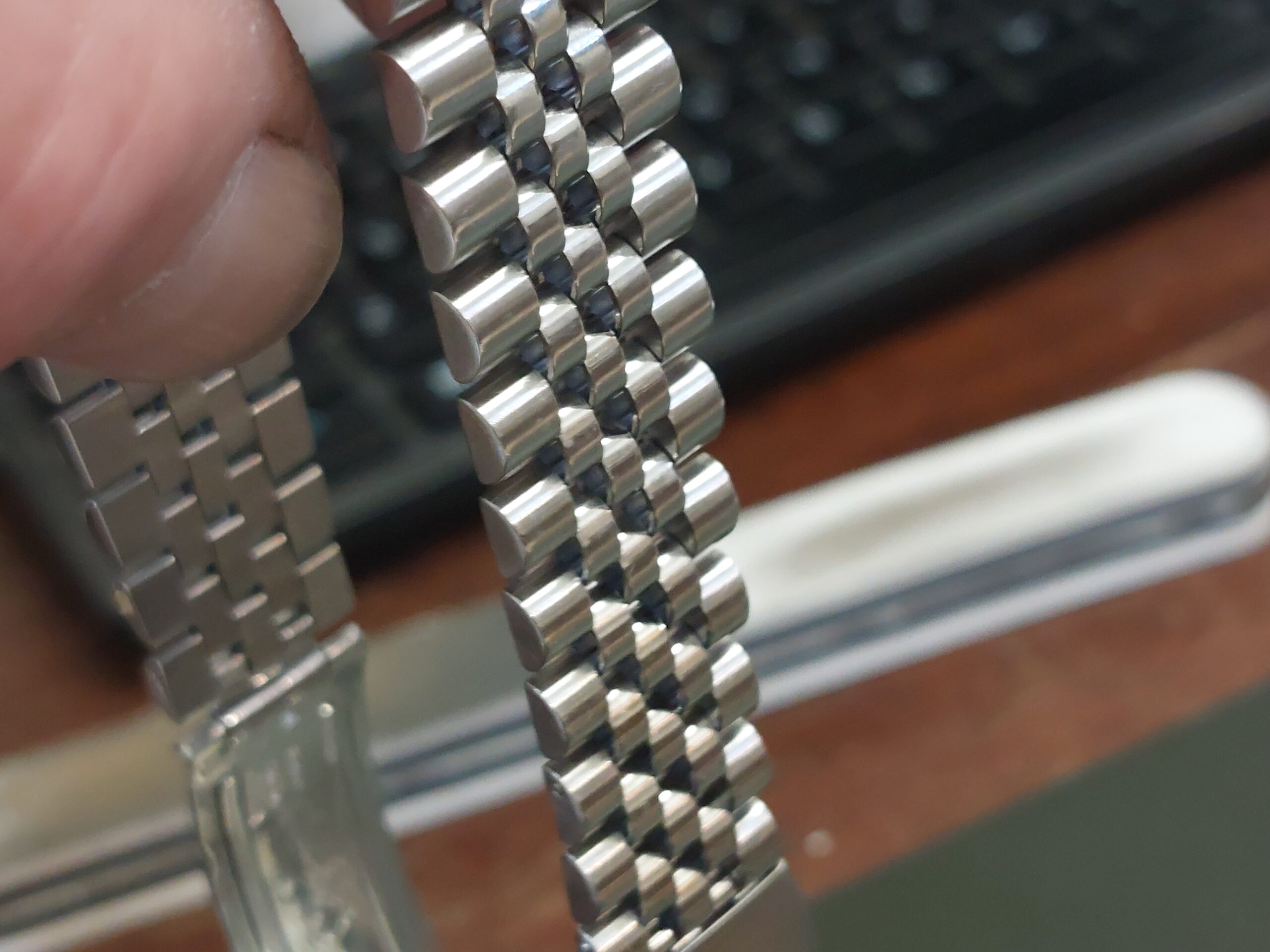 Rolex Date-just Ref: 16014 36mm 1984 with factory blue diamond dial ( nice watch - Image 16