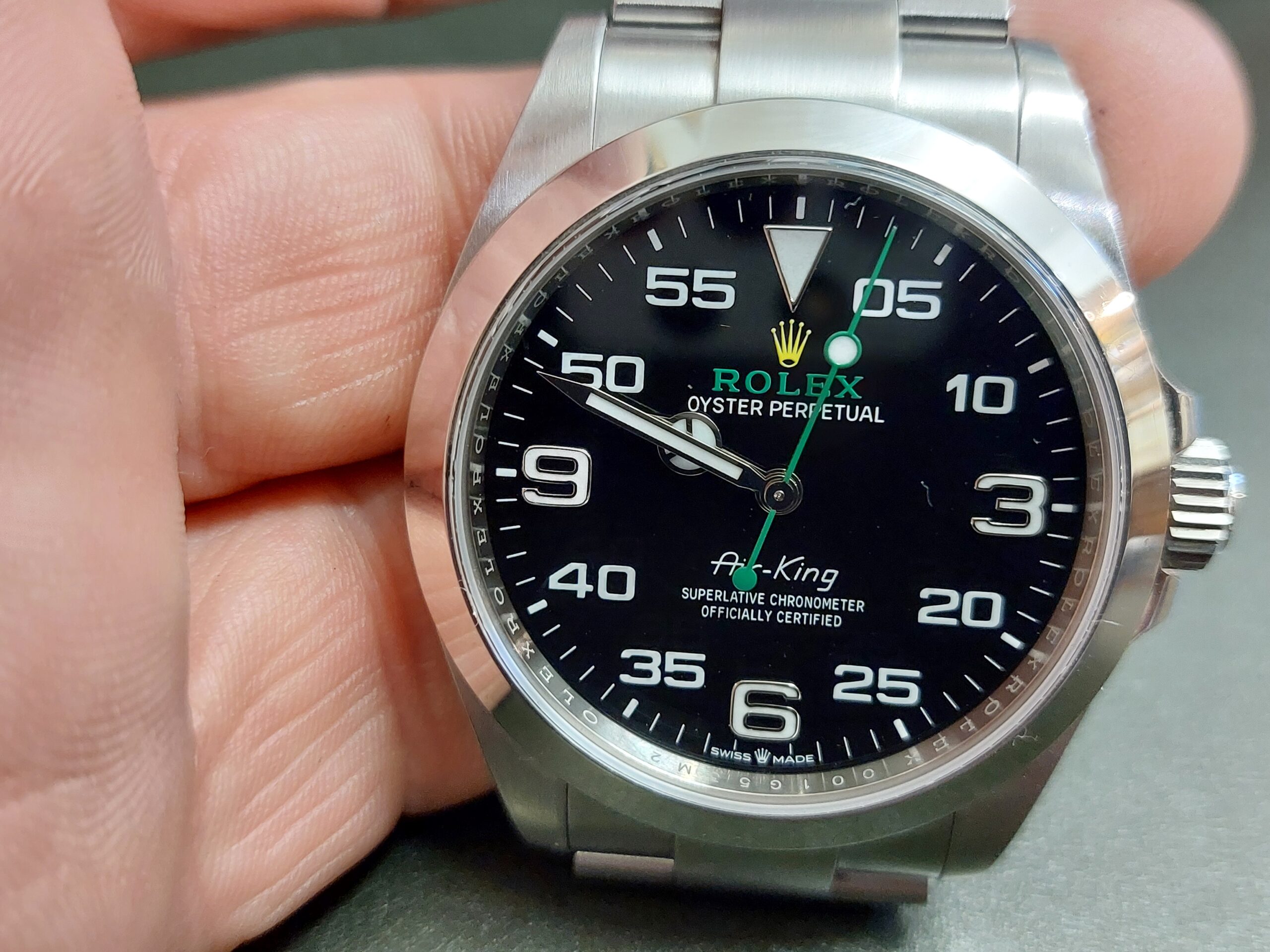 Rolex Airking 2022 Ref: 126900 with full set super condition & super price - Image 5