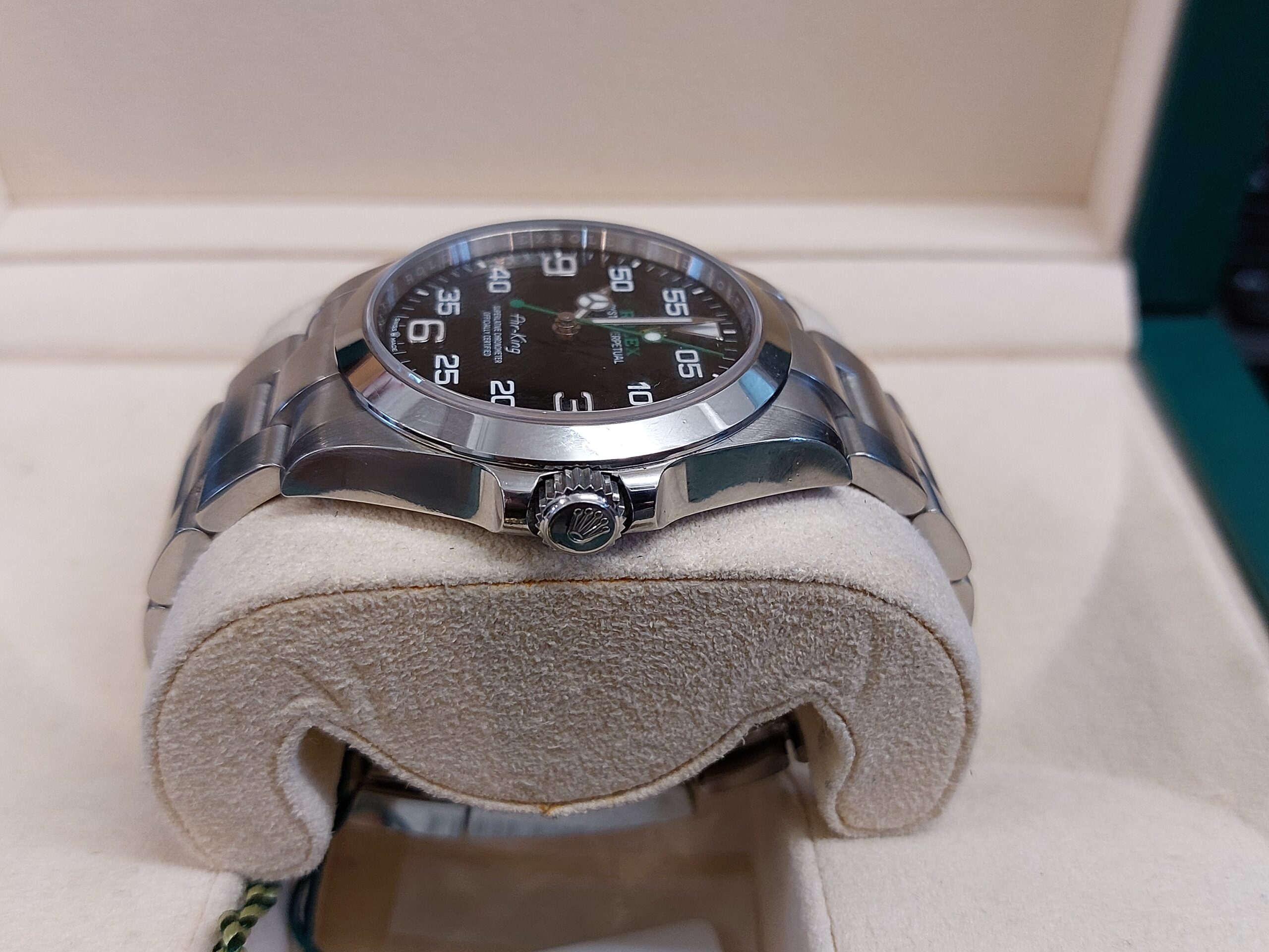 Rolex Airking 2022 Ref: 126900 with full set super condition & super price - Image 10